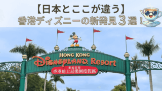 【香港ディズニー初心者必見!】日本のディズニーと何が違う?知られざる3つの魅力